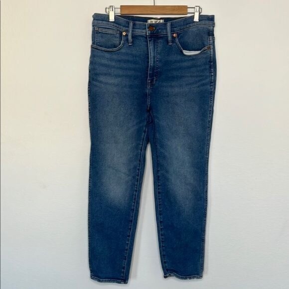 Madewell Stovepipe Jeans in Ditmas Wash size 31 style MC539 - Picture 2 of 10